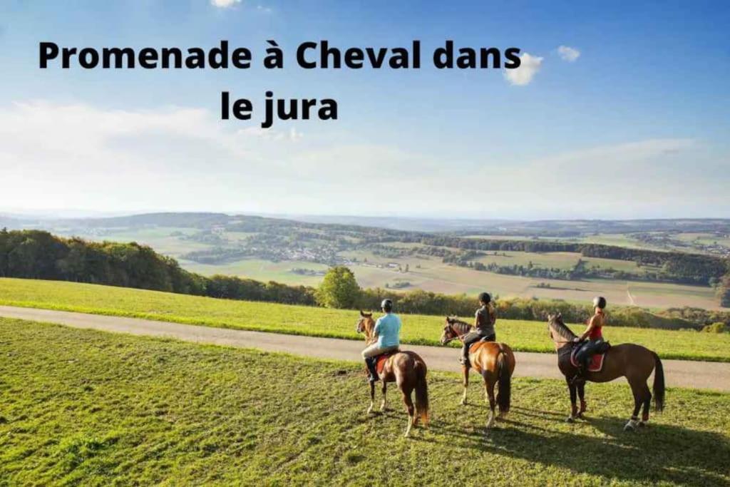 Superbe Appartement Au Coeur Du Jura Champagnole Bagian luar foto