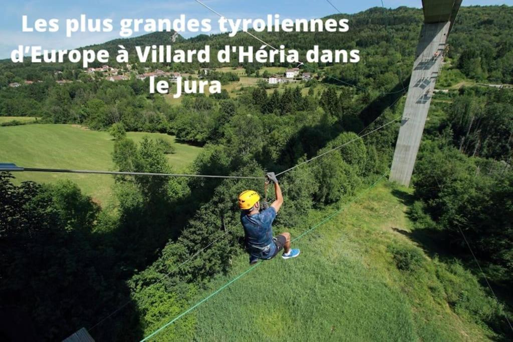 Superbe Appartement Au Coeur Du Jura Champagnole Bagian luar foto